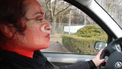 Miss Urbex In Scene: Driving Encased Custom Clip – LAMALETITAFELIZ