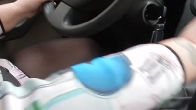 Miss Urbex In Scene: Sexy Driving With Pantyhose – LAMALETITAFELIZ